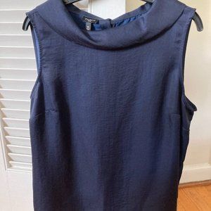 Talbots Navy Top